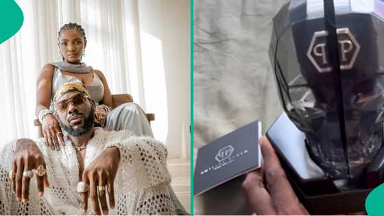 Adekunle Gold shows off luxury bday gift wife Simi got him: "Marry well, see what my baby got me"