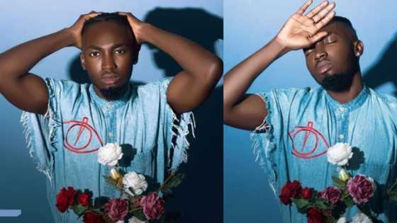 Celebrity style: BBNaija star Jaypaul wows fans in all-denim ensemble