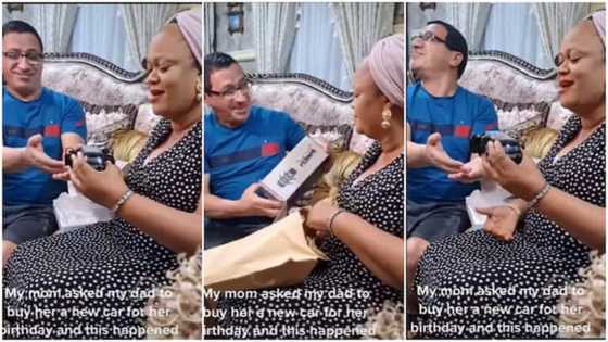 Range Rover Nake So: Miji Ya Gwangwaje Matarsa Da Motar Wasan Yara Yayin da Ta Dame Shi Ya Siya Mata Mota