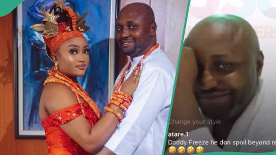 “Do u still love Sheila?” Isreal DMW’s sweet reaction when Daddy Freeze asked about ex-wife trends