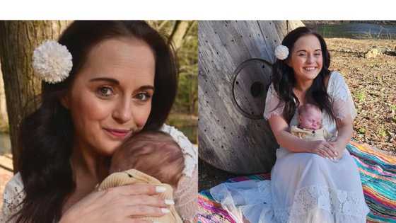 "We had no clue": Lady who did know she was pregnant until she gave birth shares story