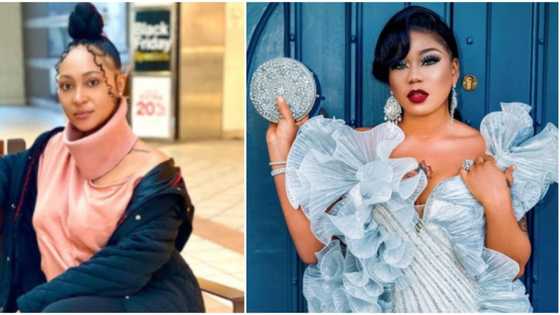 Association of husband snatchers: Nigerians lambast Rosy Meurer as she congratulates Toyin Lawani