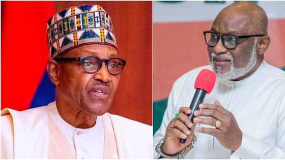 APC's Governor Akeredolu Sends Tough Message to Buhari Over Workers’ Salaries, Allowances