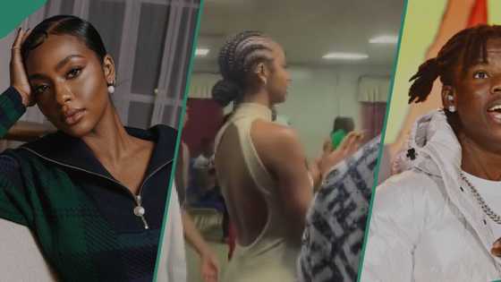 US singer Justine Skye faces massive backlash over her outfit to church with Rema, video trends