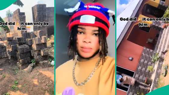 Young Nigerian man transforms abandoned uncompleted building to beautiful bungalow, becomes landlord