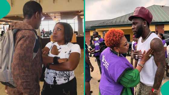 Adorable throwback photos of Burna Boy with mum to mark 33rd birthday trends: “She raised a giant”