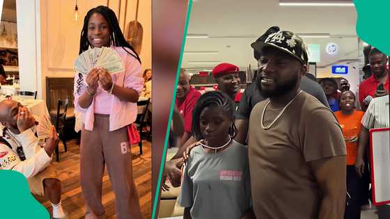 Davido takes daughter Imade on date night in Atlanta, Fans react