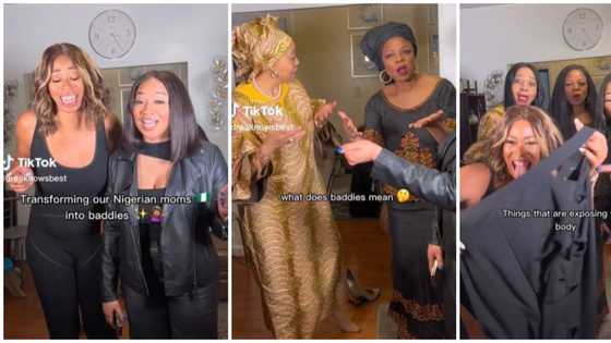 Reactions as 2 fashionistas transform their mothers into 'baddies' in fun video: "They are hot"