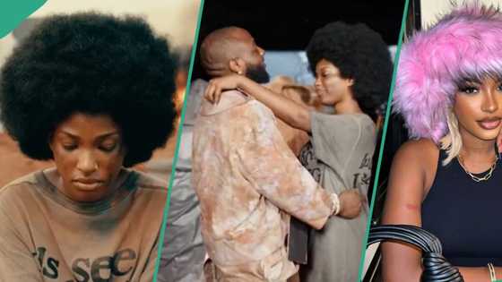 Davido's Feel video: Nigerians find pretty vixen, flood her page with warnings over scenes with OBO