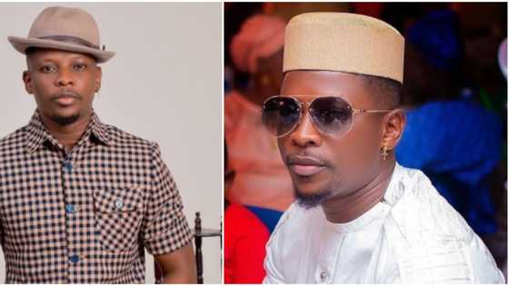 Tell your baba say him jazz na fake: Actor Rotimi Salami gives funny reply to fan who begged for Urgent N150k