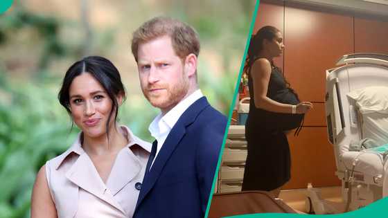 Meghan Markle shares fun old clip of her whining waist in labour room as she awaited birth of child