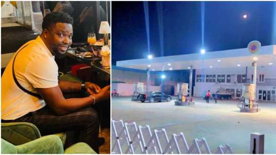 “This is super huge”: Actor Soji Taiwo ‘Omo Banke’ opens new filling station, celebrity colleagues praise him