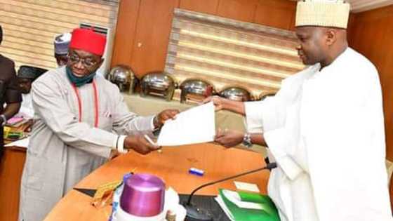 Gwamnan Gombe Mohammed Inuwa ya nada Ibo mukami a gwamnatinsa (Hotuna)