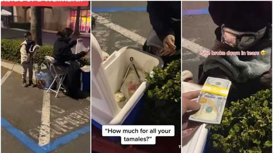 Touching moment: Mum gets N415K cash gift from stranger, she cries in joy, video makes people emotional