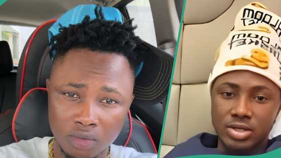 TikToker Oloba Salo makes first appearance after gun shot injury, fans excited: "Thank God for life"