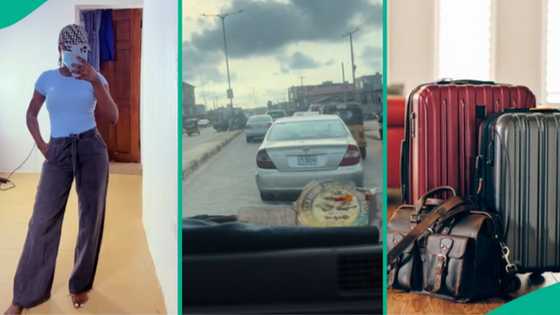 Lady who returned from overseas empty-handed shares family's reaction as they finally reunite