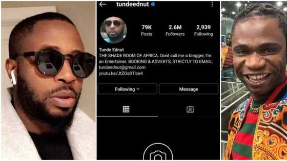 Speed Darlington mocks Tunde Ednut after losing his Instagram account (video)