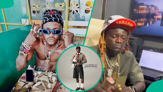 Portable breaks the internet, Photos go viral as he unveils new stylish looks: "My idolo, na AI?"