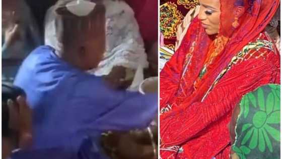 Bidiyon Kashim Shettima Yayin da Yake Sanyawa Diyarsa Fatima Albarka , Ya Yi Mata Kyautar Kudi Da Makulin Mota