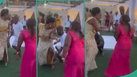 "I love this": Video shows moment lady stopped man from dancing with her and showed him her ring