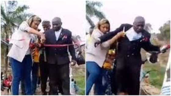 Drama as Bridge Collapses During Commissioning, VIPs End in Heap