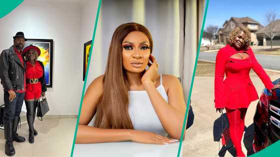 Linc Edochie's wife Yinka makes u-turns, calls him Odowgu after announcing split amid clash with May
