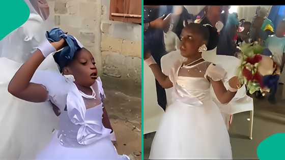 Little bride uses beautiful dance to steal show at wedding, impressive video goes viral
