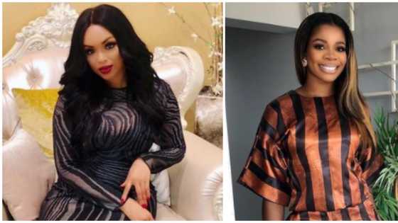 Photos: Wizkid's 2nd baby mama involved in car crash on same day as 1st baby mama