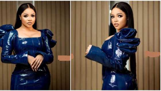 Celebrity style trend: BBNaija star Nengi rocks leather outfit in new photos