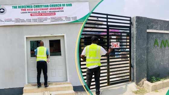 Photos emerge as Lagos govt shuts RCCG, Dominion City Church, others, gives reason