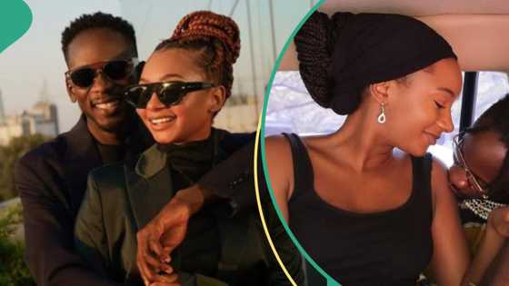 "You don hide do marriage": Temi Otedola sparks rumours as she calls Mr Eazi 'husband'