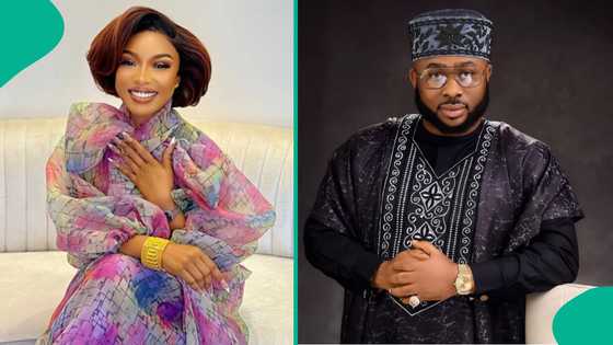 Olakunle Churchill responds sharply to netizen ‘one-minute man’ jab for celebrating Tonto Dikeh