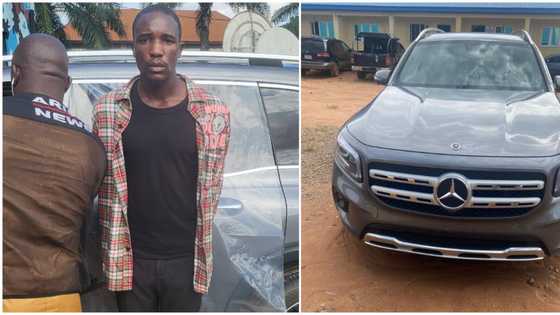 Police arrest Abuja customer who stole N55m Benz in Edo after recovering car in Delta