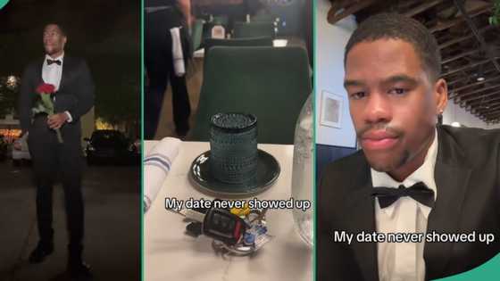 Young man heartbroken after his date fails to show up, shares video showing seat reserved for her