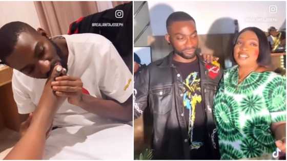 Pre-Valentine tension: Anita Joseph shares loved-up moments with hubby, netizens ask 'God when'
