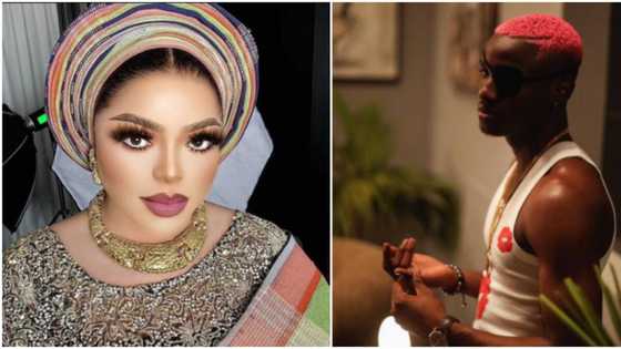I'm angry over it, the girl was very wrong: Bobrisky unimpressed with Ruger's viral manhood grabbing video
