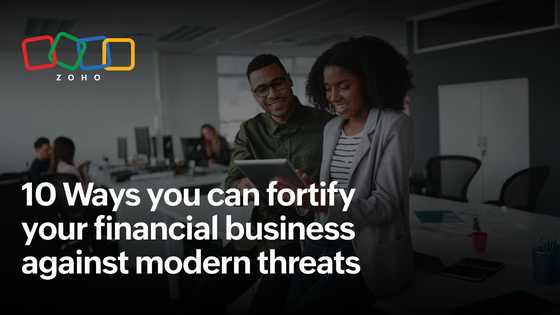 10 ways you can fortify your financial business against modern threats