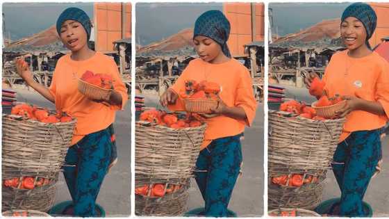 "Where are you living?" Elegnant lady helps her mother to sell fresh pepper inside market, video goes viral