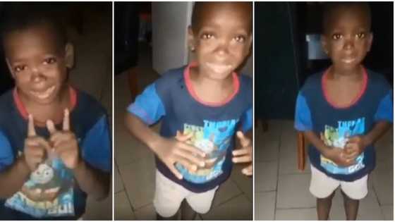 Funny video of little boy telling his mummy to calm down as she scolds him