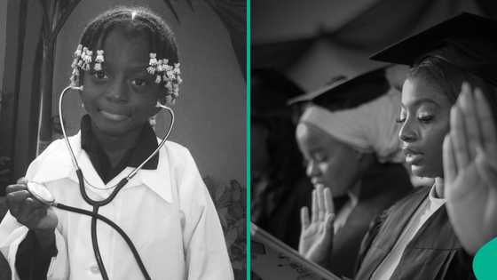 Lady who dreamt of becoming doctor since childhood marks 2 years of achieving her dream