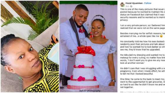 "He was ashamed of me": Nigerian lady whose marriage ended after 7 months calls out ex-hubby on Facebook