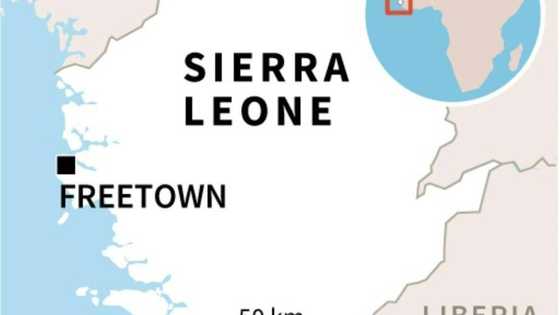 Eight dead in S.Leone landslide, floods