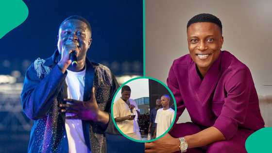 Gospel singer Bidemi Olaoba gifts lucky young man N500k at OAU, BBO performs, videos trend