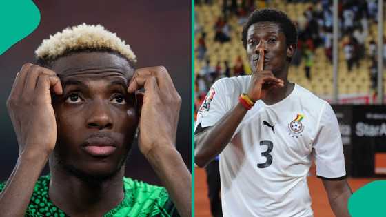 Asamoah Gyan reacts to reports accusing Victor Osimhen of faking injury during 2026 WCQ