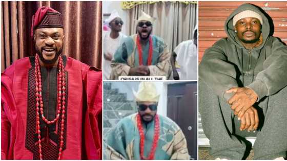 "Google lyrics now": Video as Odunlade drops cultural version of Asake's Lonely At The Top, netizens react