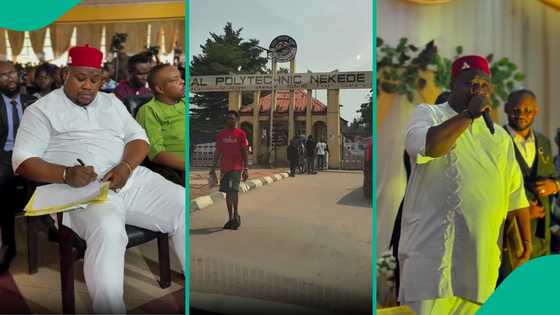 Cubana Chiefpriest to pay fees for 300 students in Federal Poly Nekede, video trends: "Doings”