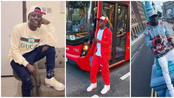 Thank you mama: Father DMW elated as he finally sets foot in London, Nigerians react