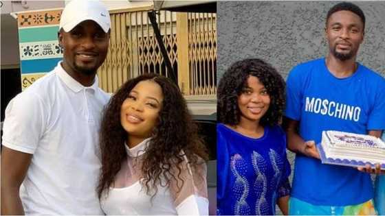 Adeniyi Johnson shares moment wife Seyi Edun surprised him with goodies 19 days to his birthday