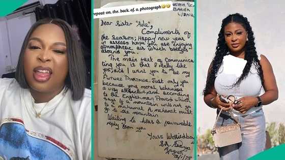 Lady calls dad 'Yoruba Shakespeare' after reading his 1975 love letter to lady, video trends