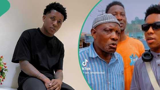 Small Doctor gifts new motorcycle to elderly man whose Okada was stolen while praying at mosque